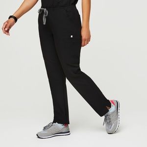 Figs Yola™ Skinny Black Scrub Pants S